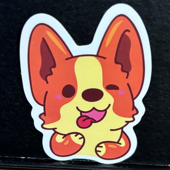HAPPY DOG STICKER - Picture 1 of 1